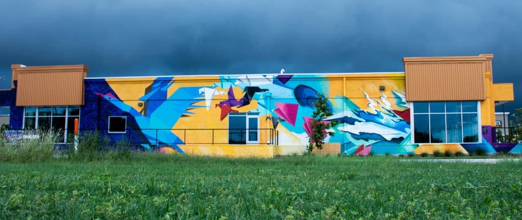 1000 Hopes for Waco Mural