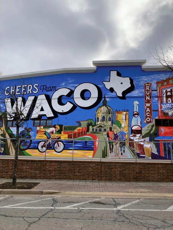 Cheers from Waco Mural