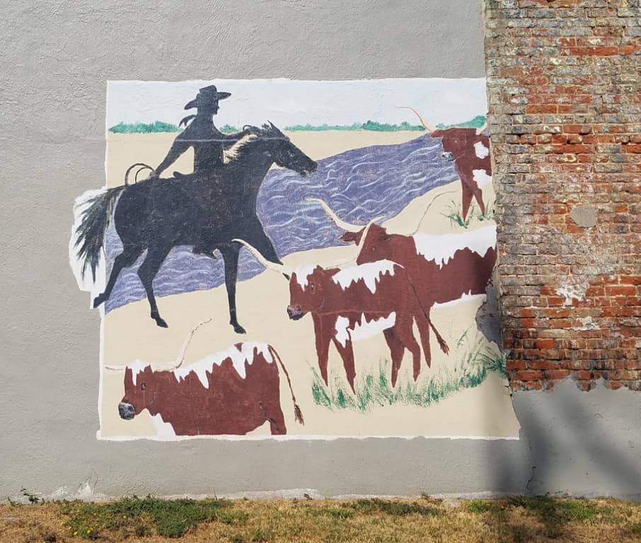 Cattle Drive Mural