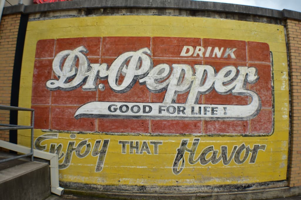 Dr. Pepper Mural (Vintage)