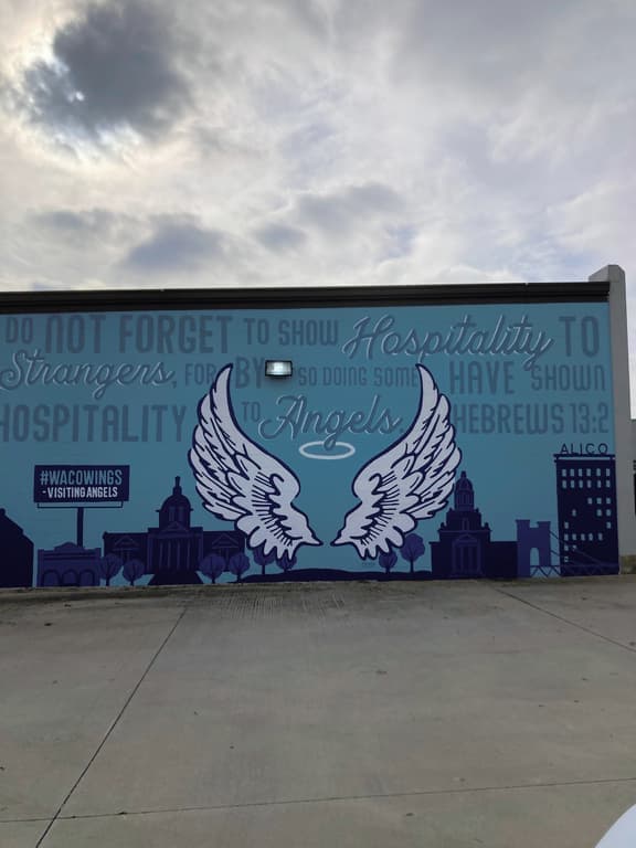 Visiting Angels Mural